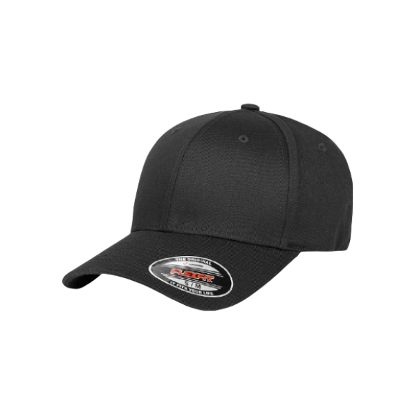 推荐商品：FLEXFIT 美队条纹英伦风高顶全封闭大头围硬顶鸭舌帽 6277