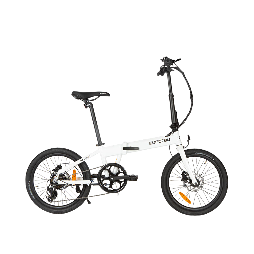 推荐商品：EUNORAU/有诺 D2青春版 3C认证 禧玛诺 多速别 铝合金 可折叠 长续航 电助力自行车
