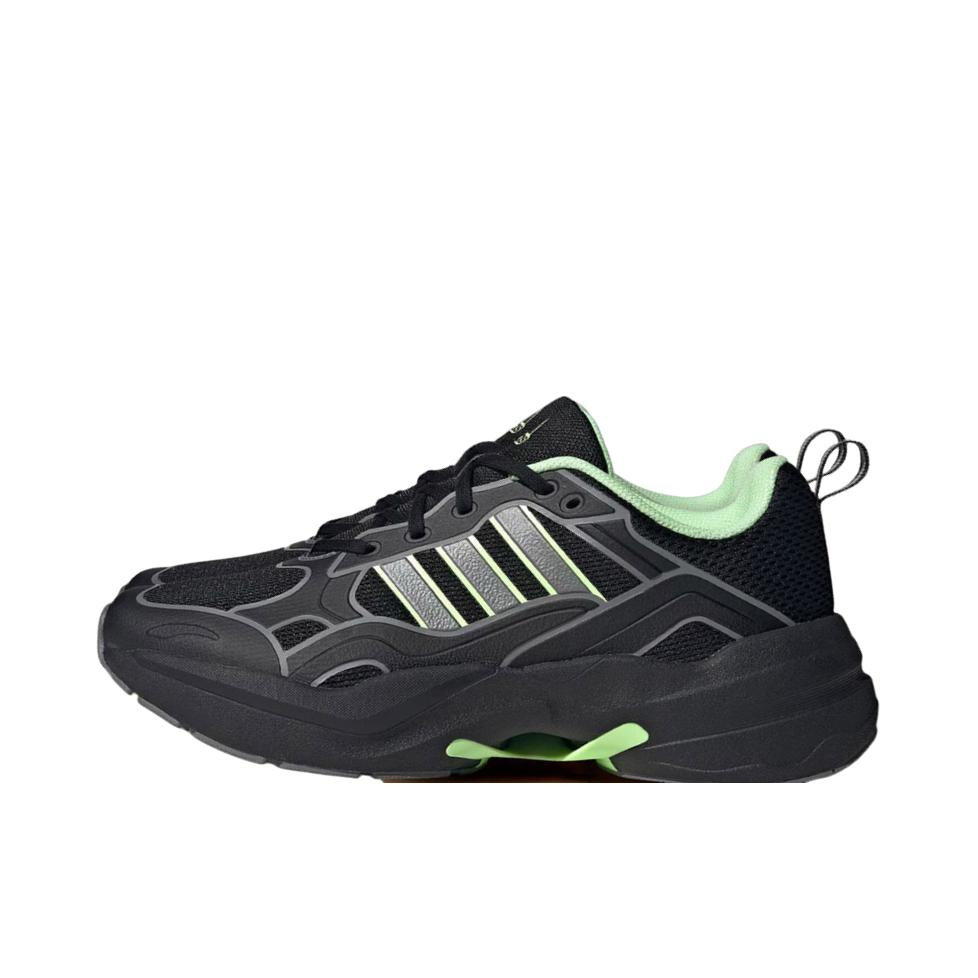 推荐商品：adidas Maxxcetus 跑鞋 减震回弹防滑耐磨网面透气轻运动织物 黑绿