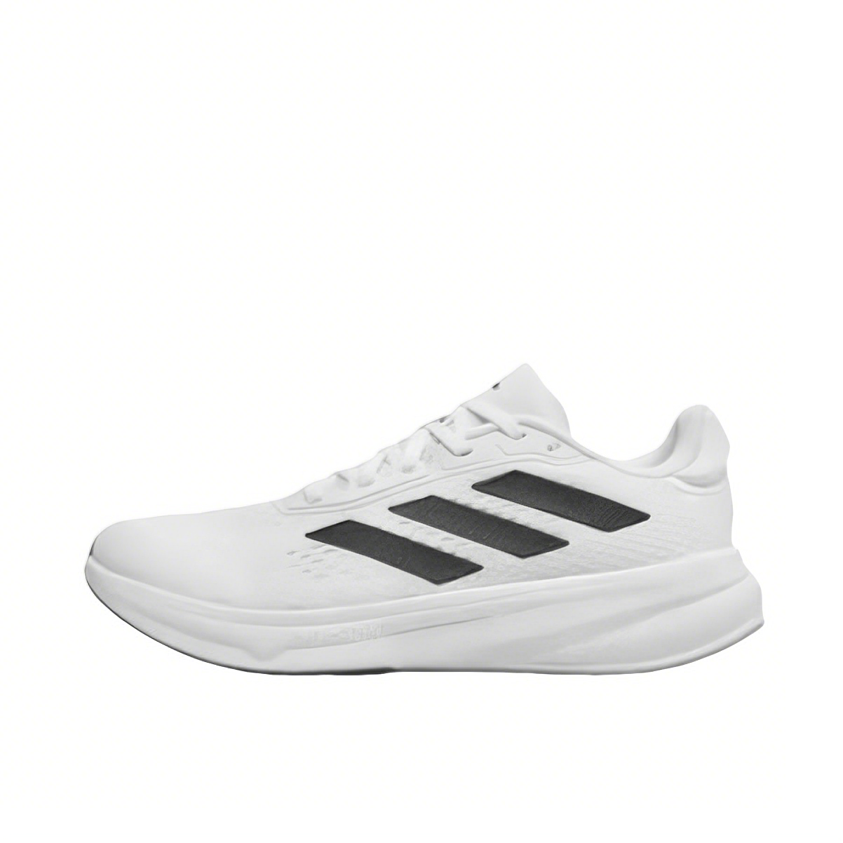推荐商品：adidas Response 跑鞋 随心畅跑透气防滑耐磨减震轻便 低帮/白色/黑色