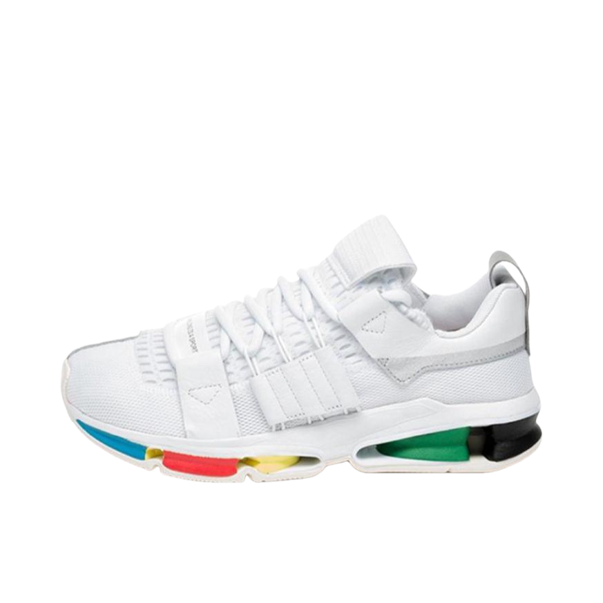 推荐商品：adidas Twinstrike ADV 潮流复古 防滑耐磨 舒适透气 轻便 合成革 织物 马拉松 运动休闲鞋 Oyster Twinstrike OT联名/白色
