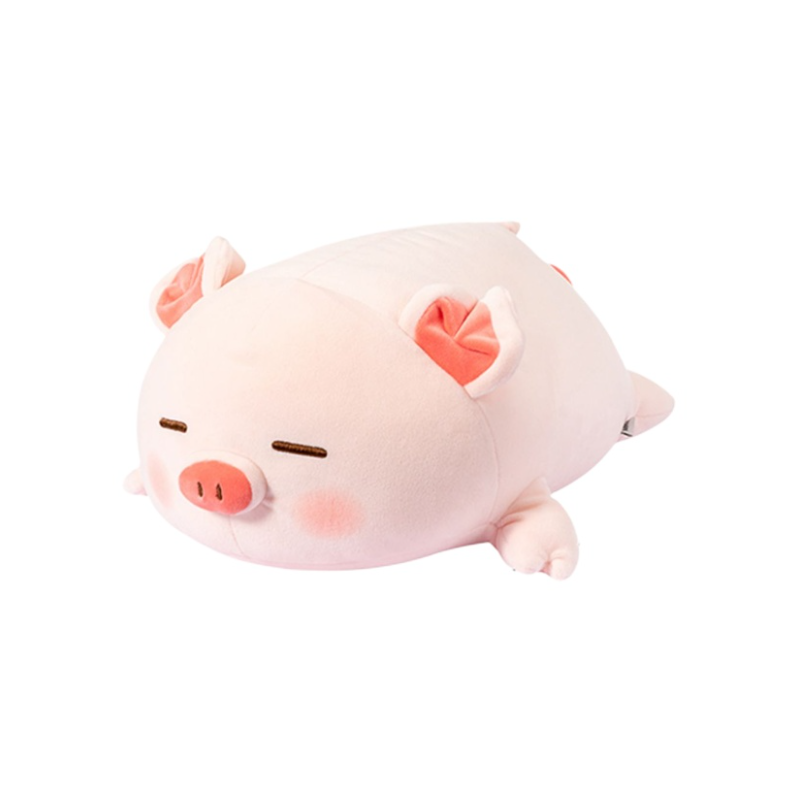 推荐商品：MINISO/名创优品 Q弹软糯萌趣弹力系列 柴犬趴姿猪猪 毛绒玩具