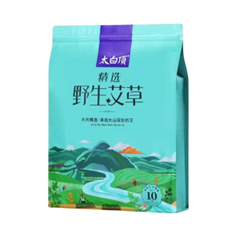 推荐商品：太白顶 精选野生艾草 袋装 坐月子家用泡脚药包