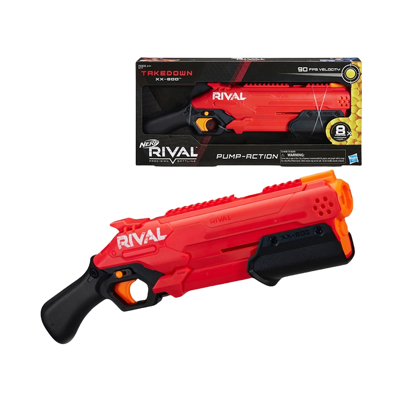 Hasbro/孩之宝 NERF热火 竞争者系列 骇客发射器 E8446 软弹枪模型 