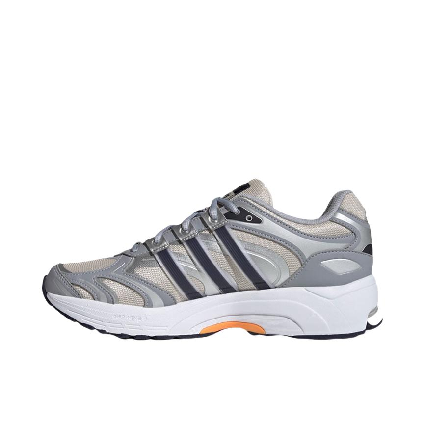 推荐商品：adidas Spiritain 2000 跑鞋 减震防滑耐磨休闲复古织物防水合成革轻运动 银灰/黑色