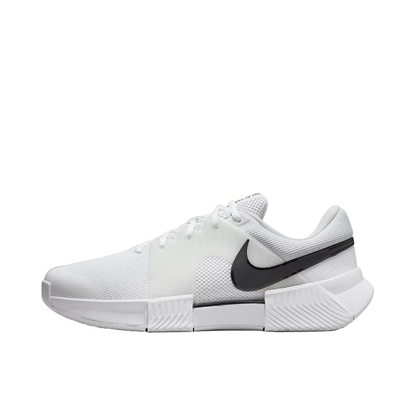 推荐商品：Nike Air Zoom GP Challenge 1 网球鞋 防滑耐磨缓震回弹舒适轻便支撑透气硬地球场 白色/黑色