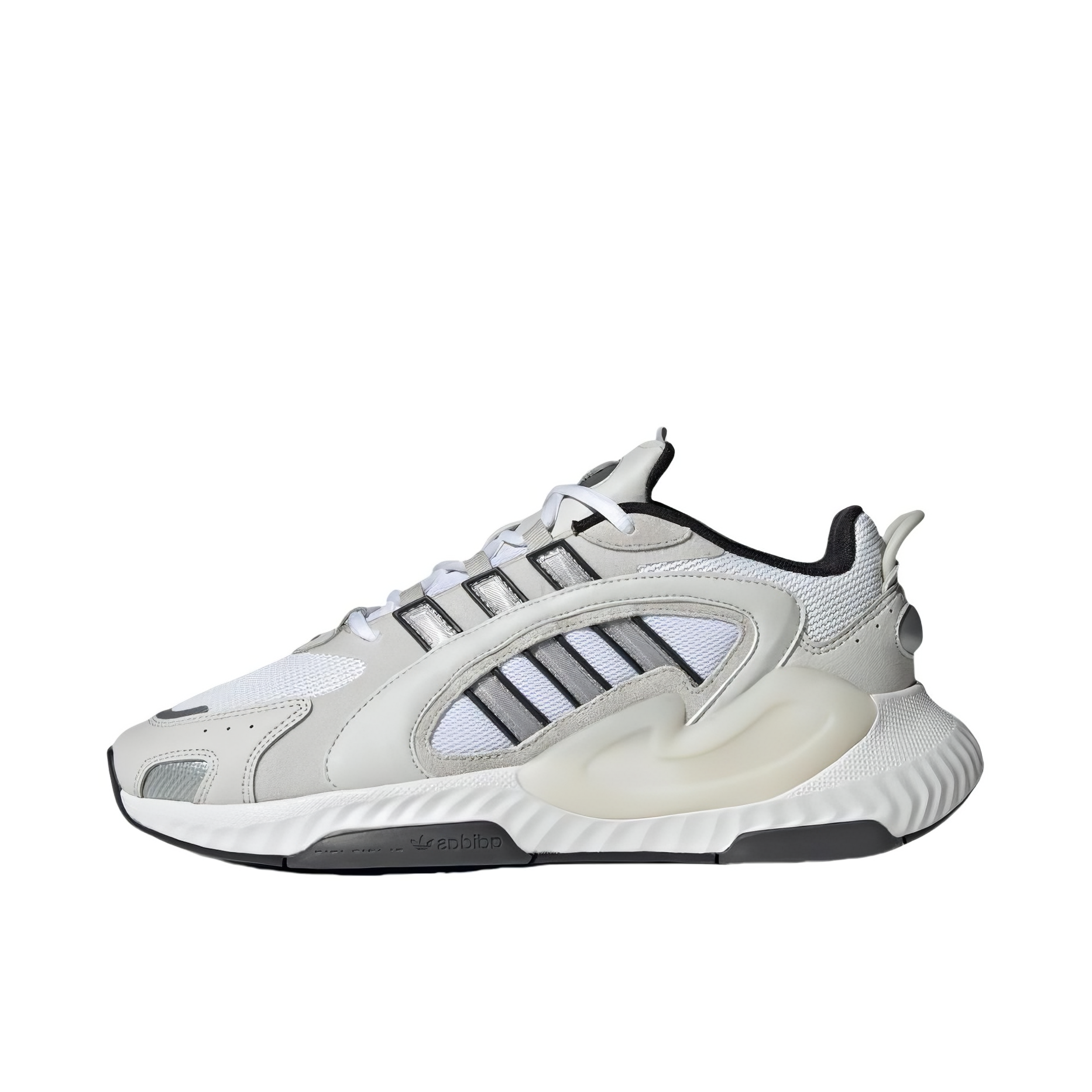 推荐商品：adidas Originals Hi-Tail 2.0 防滑耐磨 舒适轻便 经典复古 百搭 运动休闲鞋 白色/灰色/金属银