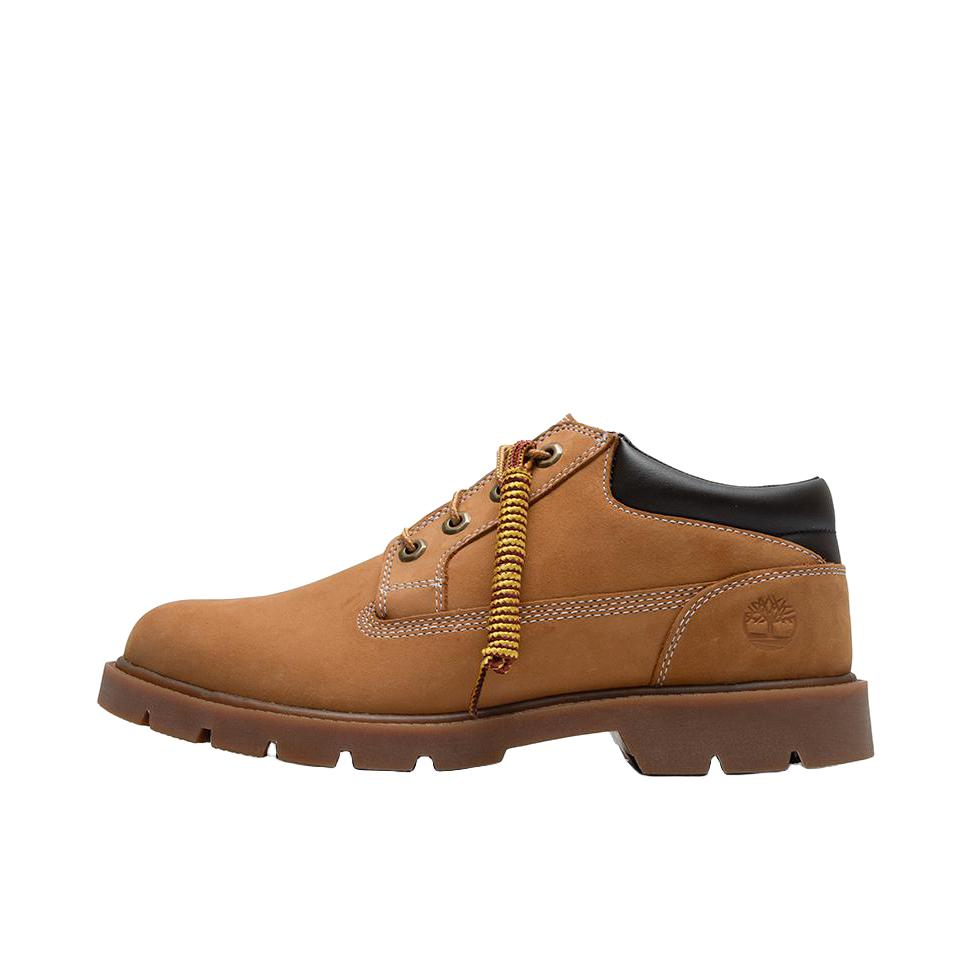 推荐商品：Timberland/添柏岚 Martin 防滑耐磨 防污 舒适透气 防水 踢不烂 复古 大黄靴 马丁靴 窄版/小麦色
