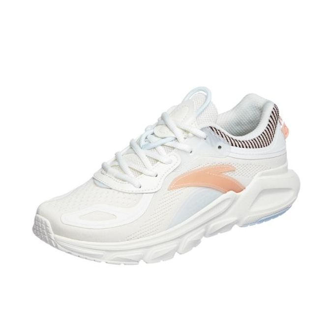 推荐商品：安踏 跑步系列 透气 运动 跑鞋 112135590 白色