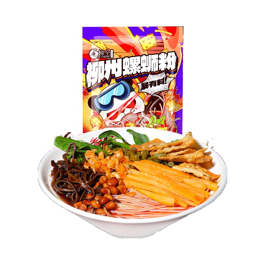 推荐商品：柳全 加辣加料螺蛳粉 袋装