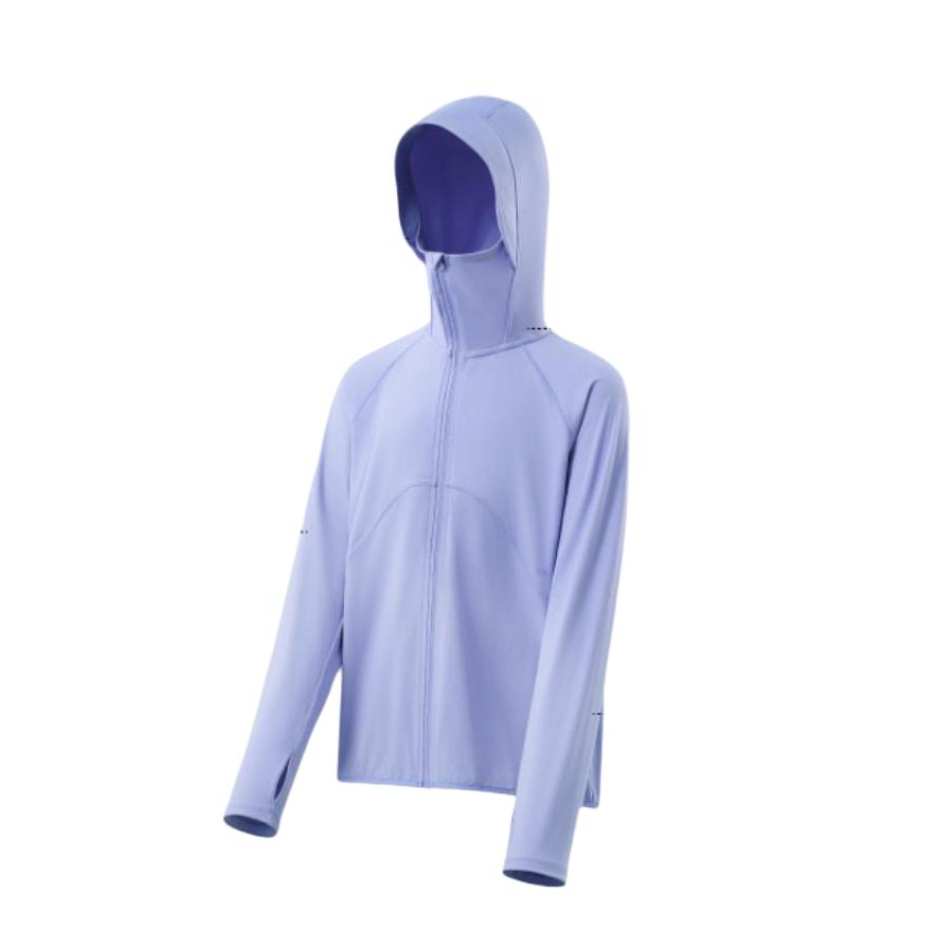 推荐商品：蕉下童装 防紫外线速干轻薄凉感长袖防晒衣 中大童 薄藤紫