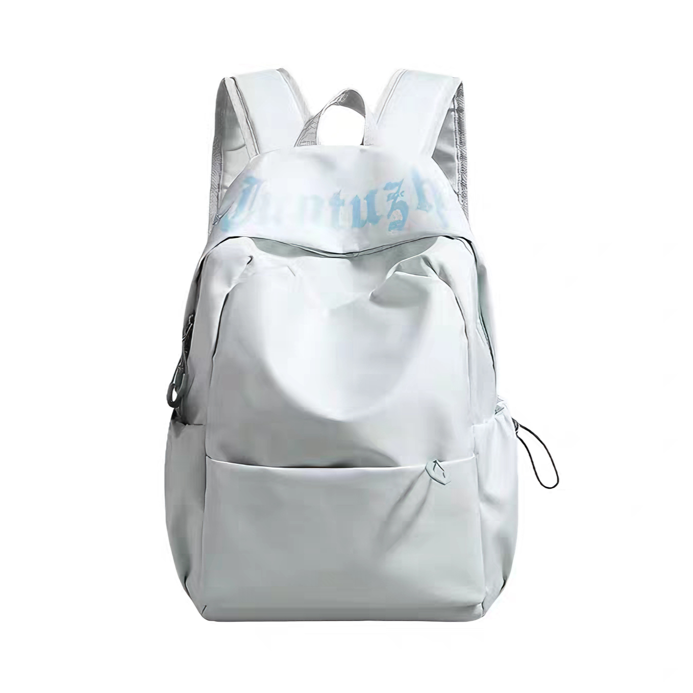推荐商品：BRABOSTON/巴博斯顿 常规潮酷情侣款刺绣字母时尚旅行简约高颜值初高中大学生上课大容量休闲尼龙布书包背包双肩包