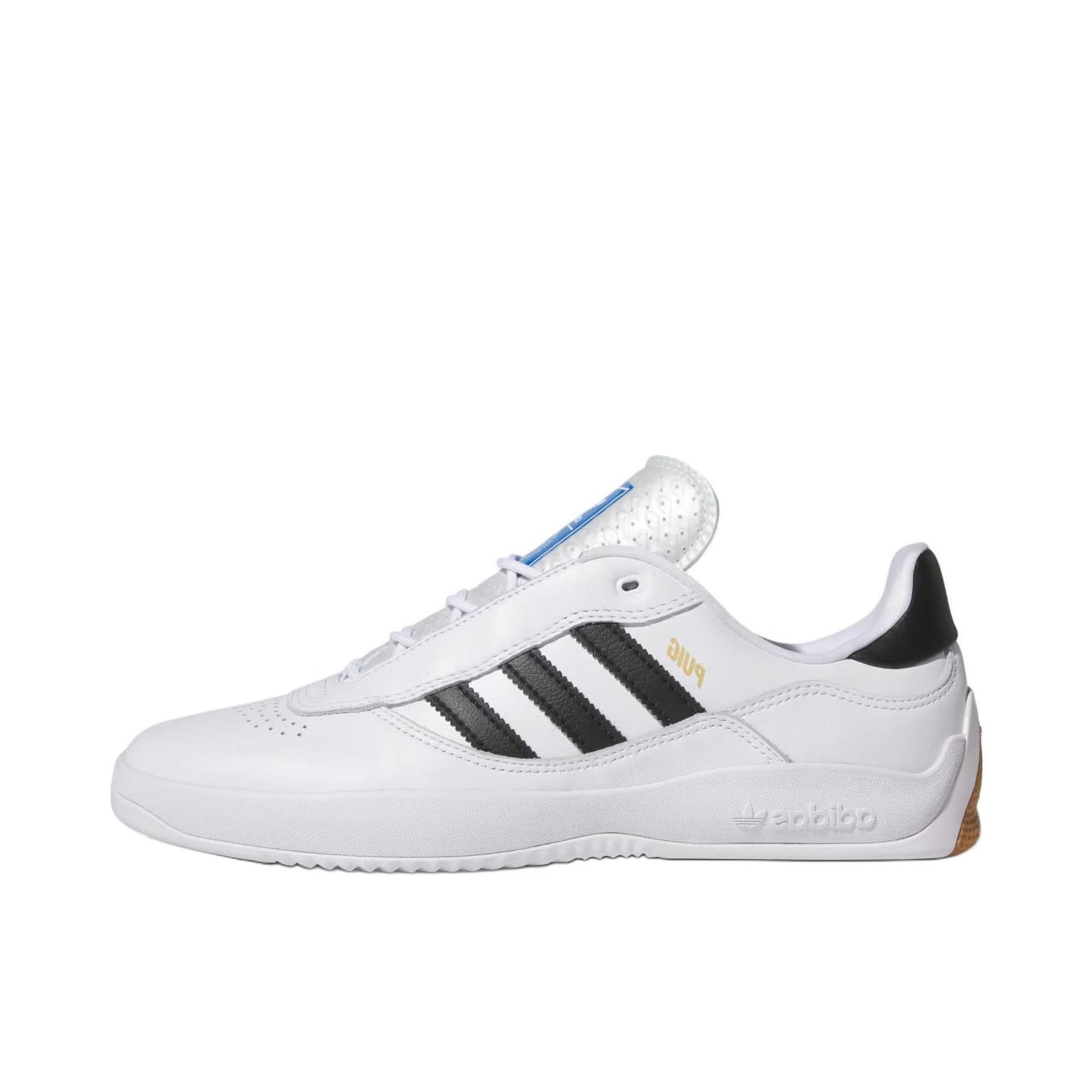 推荐商品：adidas Originals Puig Samba 运动休闲鞋 防滑耐磨舒适时尚贴合 白色/黑色