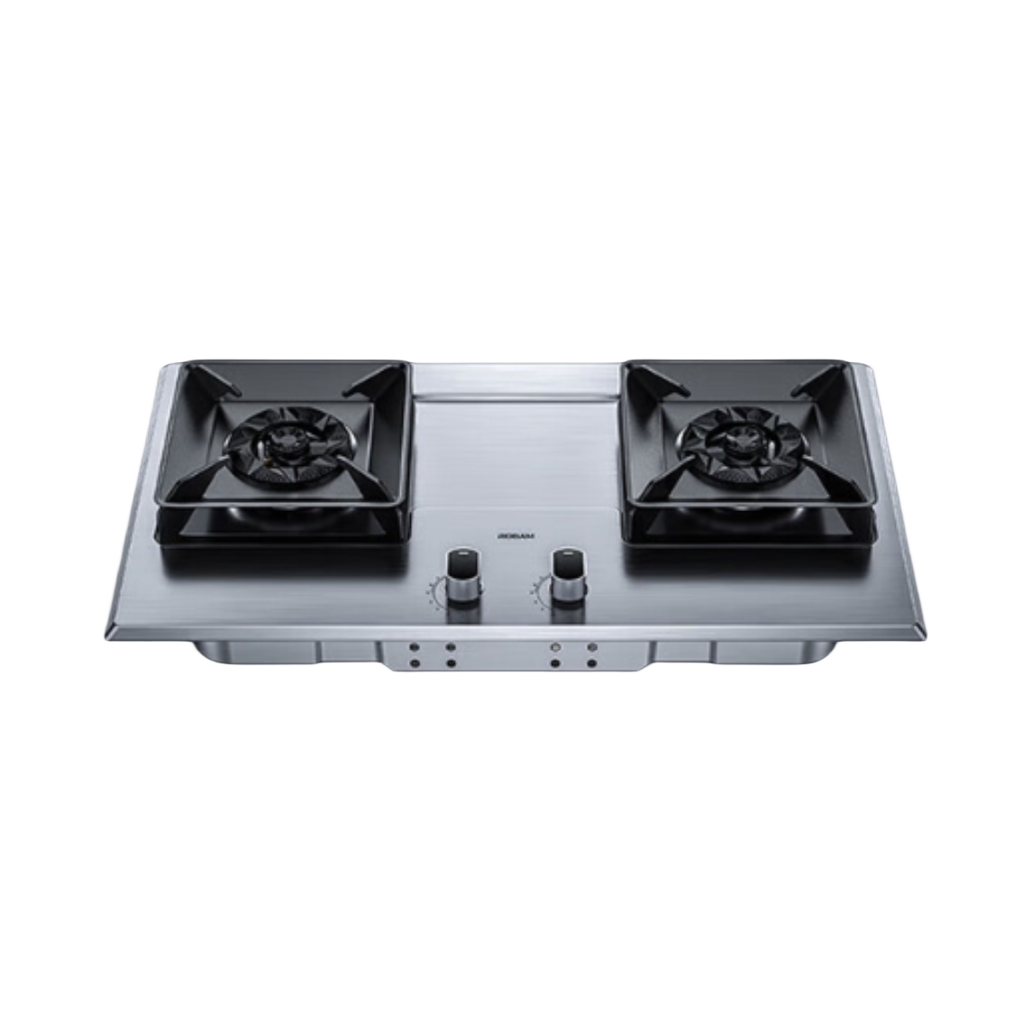 推荐商品：Robam/老板 JZ(Y/T)-57G7A 嵌入式燃气灶 熄火保护 防爆 钢化玻璃 大火力 耐用 双灶 易洁 可调节底盘