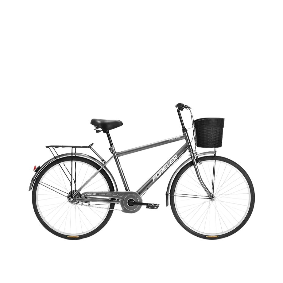 推荐商品：Forever/永久 福马11.7 低跨度 复古 代步 老式 实心胎 通勤 城市自行车