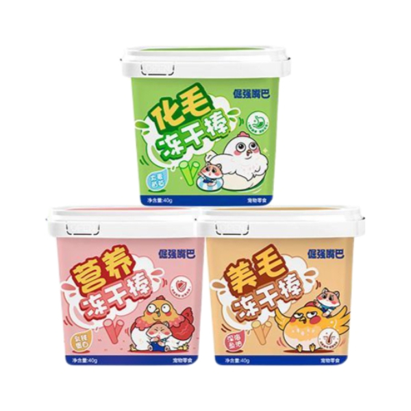 推荐商品：倔强嘴巴 冻干棒猫冻干零食美毛化毛发育