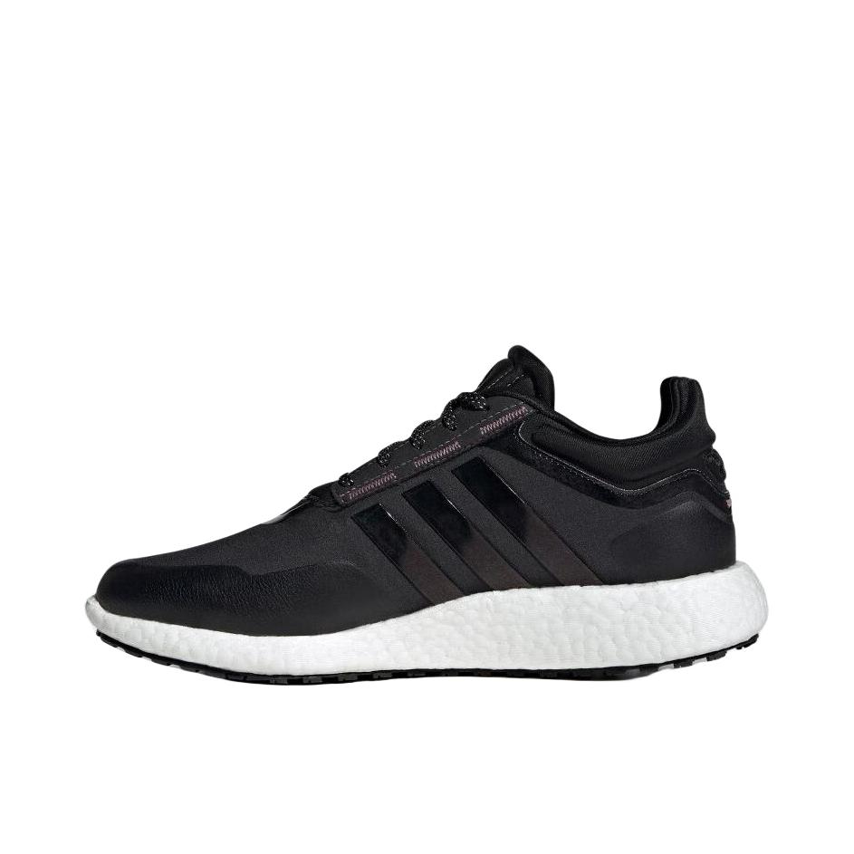 推荐商品：adidas Rocket Boost 跑鞋 防滑耐磨轻便透气减震训练轻运动织物防水 女款/黑色