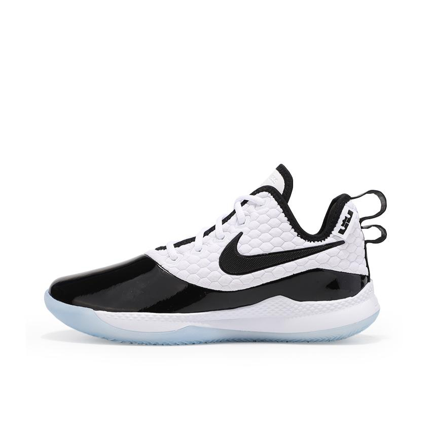 推荐商品：Nike Lebron Witness 3 詹姆斯 防滑耐磨 实战 支撑 篮球鞋 Concord 白/黑