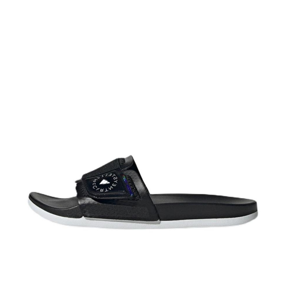 推荐商品：adidas Stella McCartney 防滑耐磨 舒适透气 潮流 一字 拖鞋 Stella McCartney联名/黑色