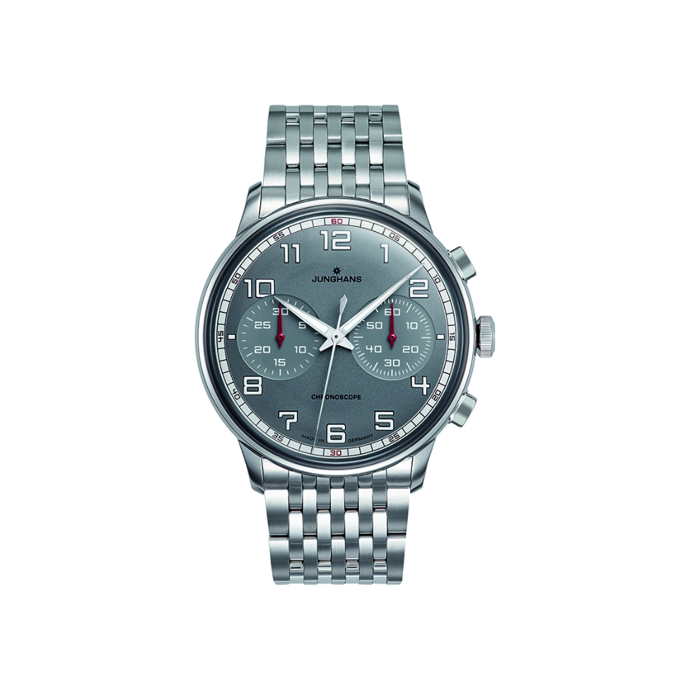 推荐商品：JUNGHANS/荣汉斯 大师系列 驾驭者迈巴赫汽车仪表设计机械男士手表