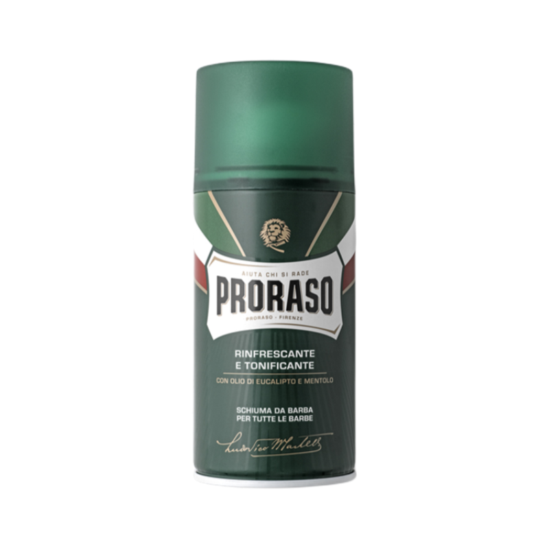 推荐商品：PRORASO/帕拉索 欧洲绅士湿剃男士剃须泡沫 清爽祛油软化胡须