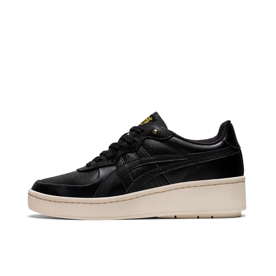推荐商品：Onitsuka Tiger GSM 耐磨 时尚 百搭复古 舒适透气 防滑 板鞋 黑色/厚底