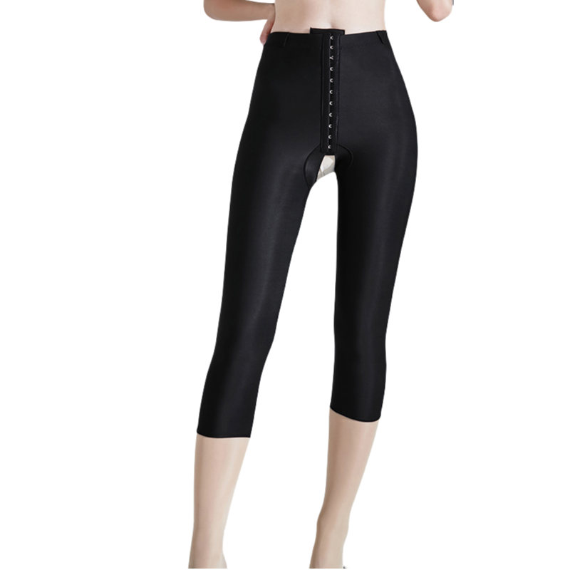 推荐商品：怀美 塑形低腰开裆款紧身裤 女装 C15-1 黑