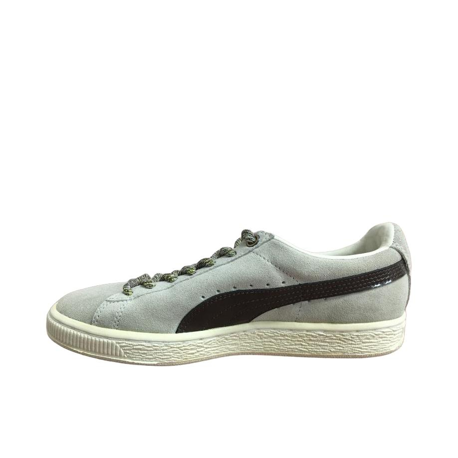 推荐商品：Puma/彪马 Suede Classic 面包鞋 板鞋 舒适百搭防滑耐磨轻便透气复古低帮圆头 女款/浅灰色/黑色