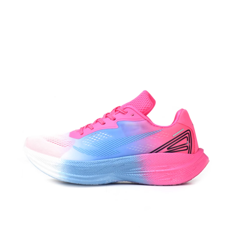 推荐商品：逆芒 光速 全掌碳板 高回弹 训练 跑鞋 蔚蓝色/粉色 