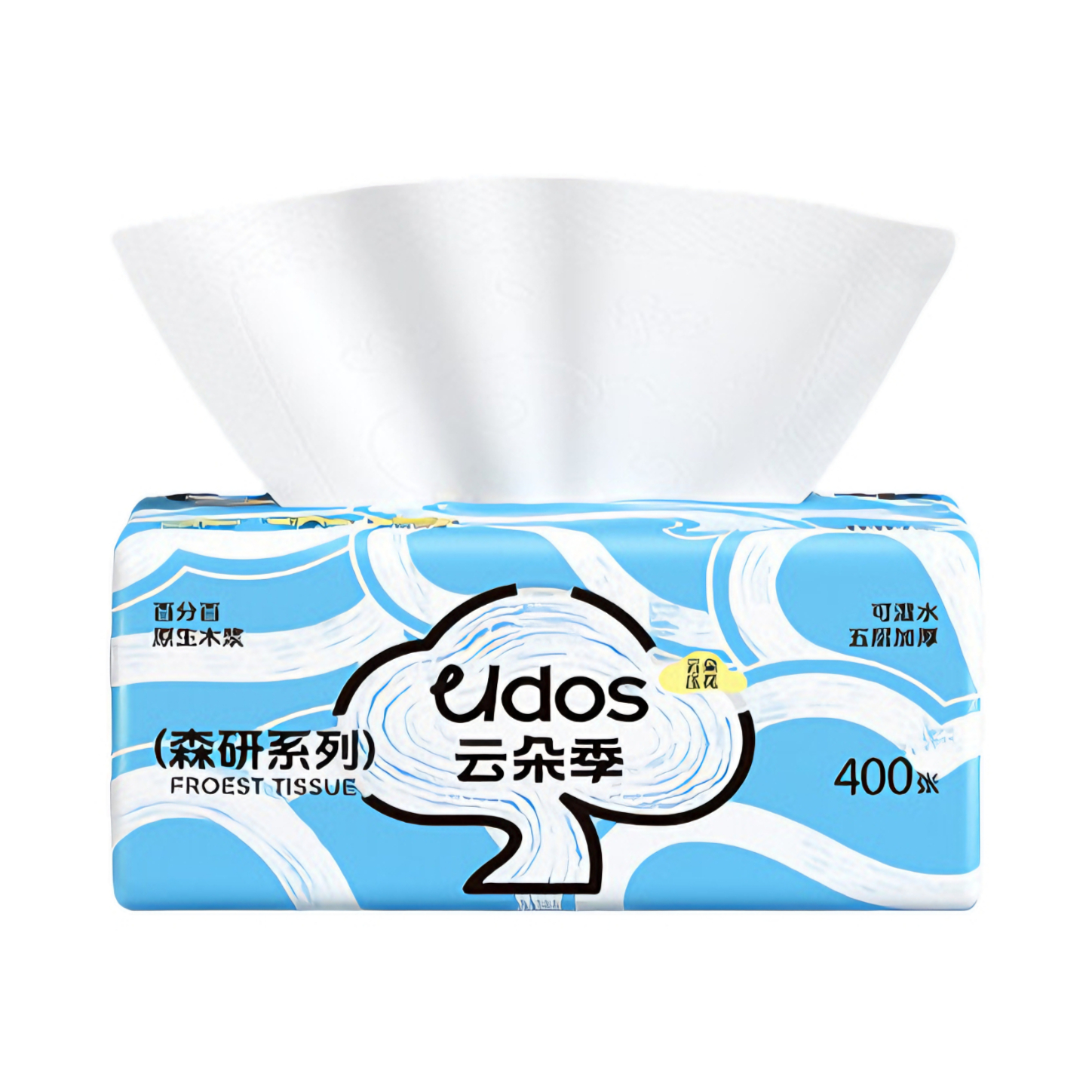 推荐商品：Cloud Season/云朵季 森研系列 加厚款 自然无香 5层 175x136mm 纸面巾