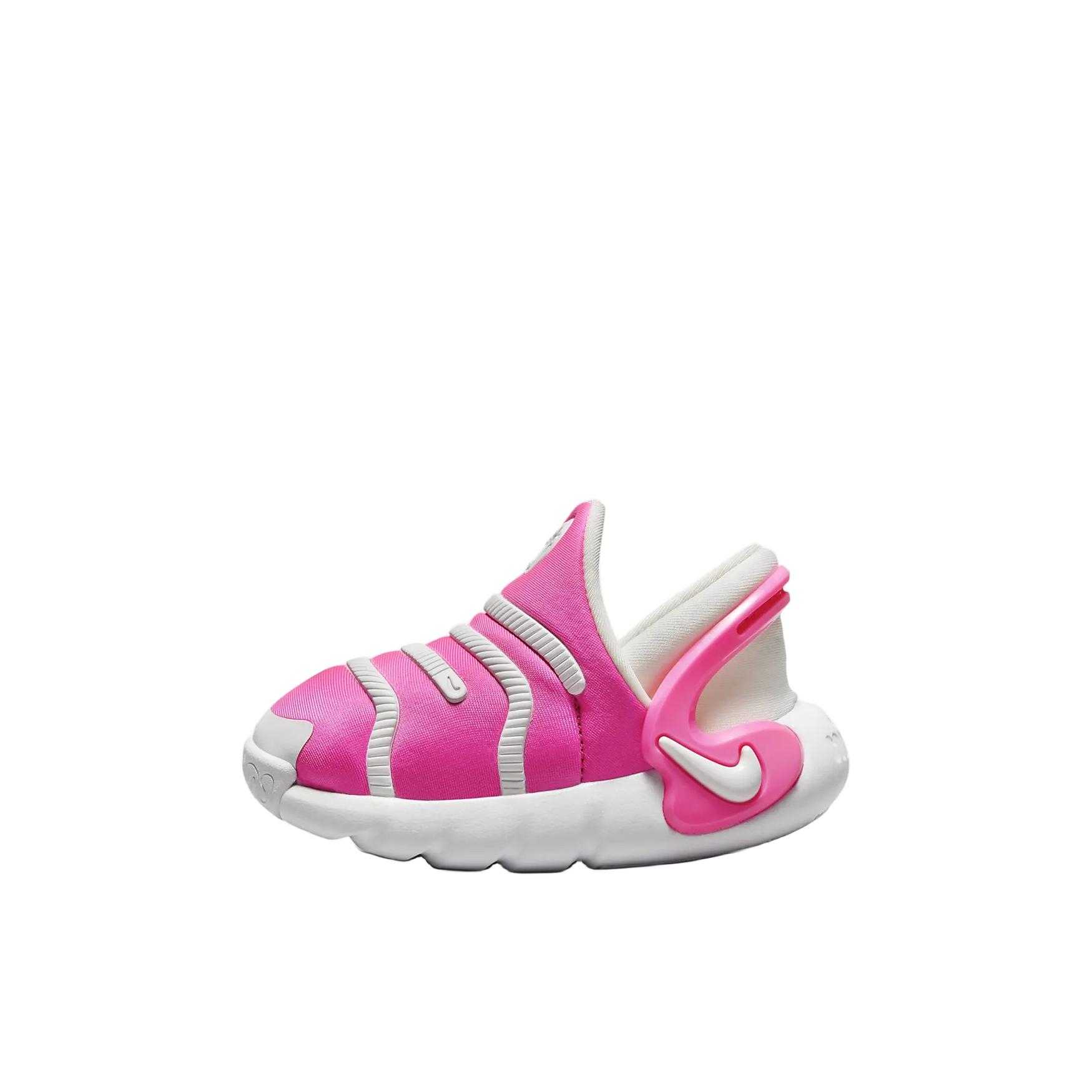 推荐商品：Nike Dynamo 2 易穿脱 舒适软底 防滑耐磨 一脚蹬 婴童/激光紫红/白色/山峰白