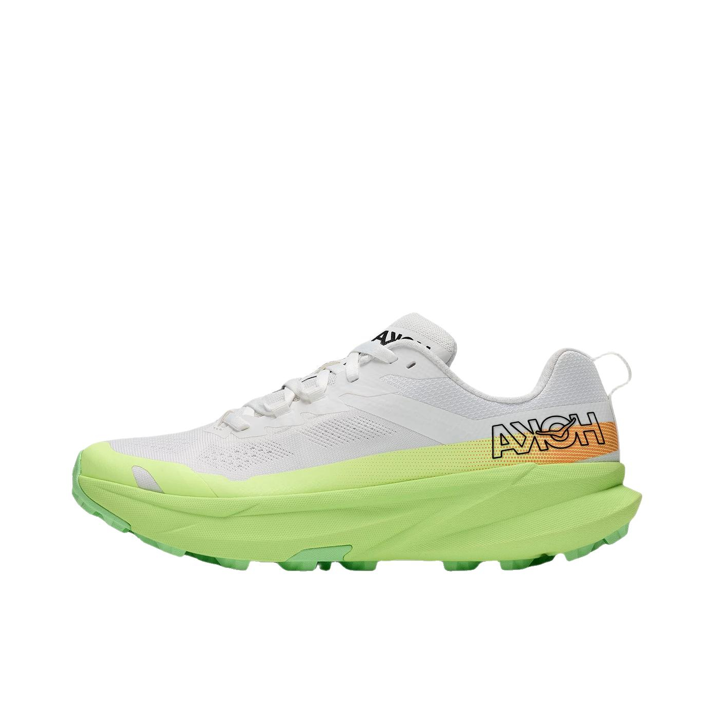 推荐商品：HOKA ONE ONE 托伦特 TORRENT 5 训练鞋 透气耐磨轻便 晨霜白/闪柚绿