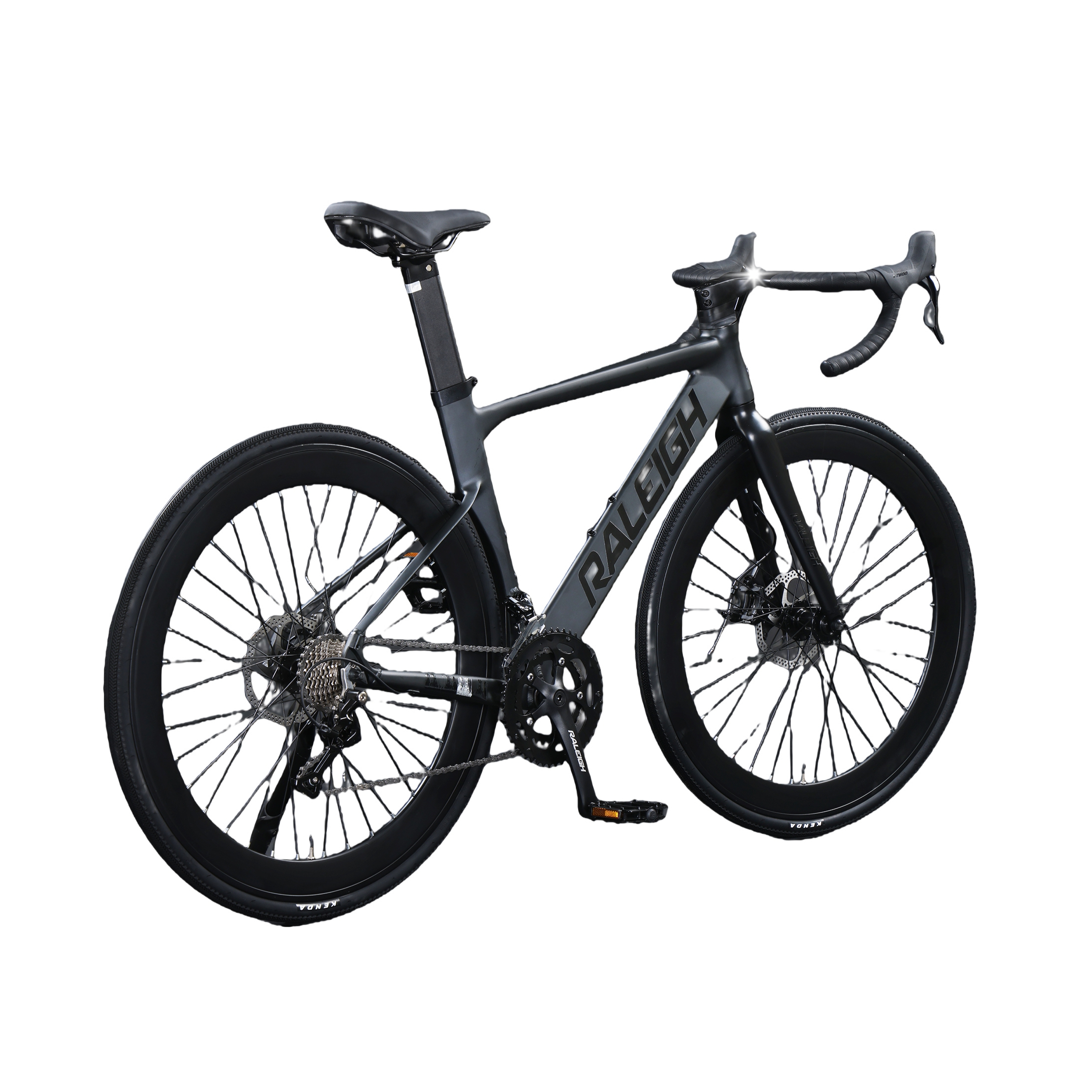 推荐商品：RALEIGH/兰令 捷豹 蓝图 多速别 铝合金 破风 超轻 竞速 全内走线 弯把 公路车
