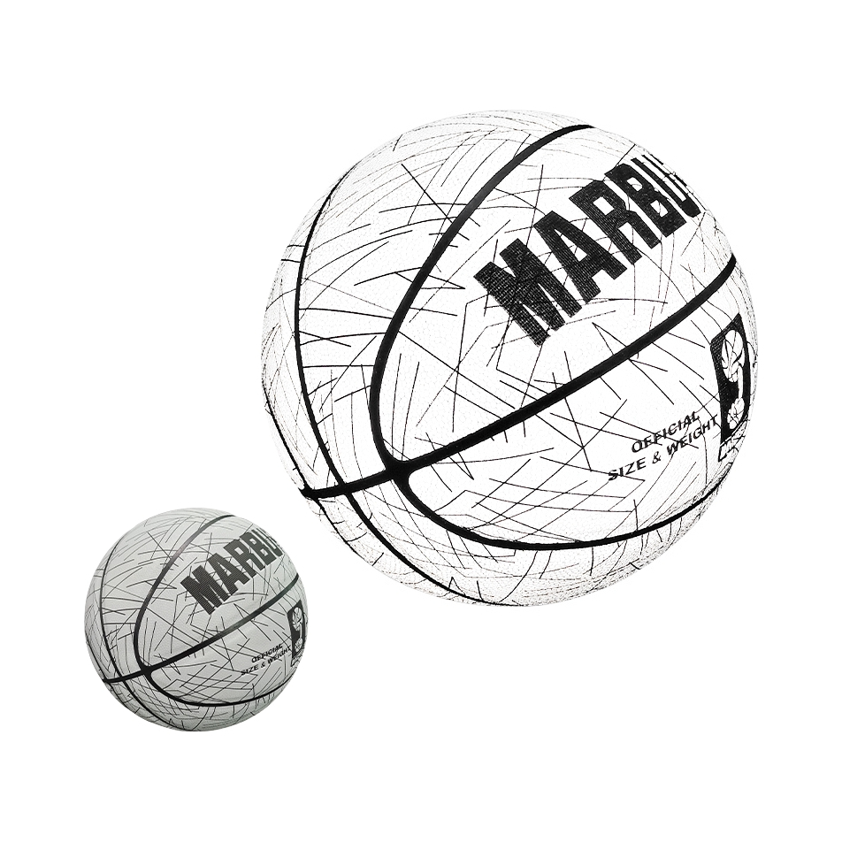 推荐商品：MARBURY 夜光系列 限量版 室内外 软皮 发光 耐磨 合成革 篮球 MBR-YTQFG7955