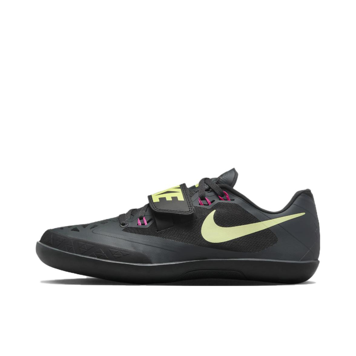推荐商品：Nike Zoom SD 4 跑鞋 投掷鞋 织物防滑耐磨舒适轻便田径时尚潮流 黑色/荧光黄