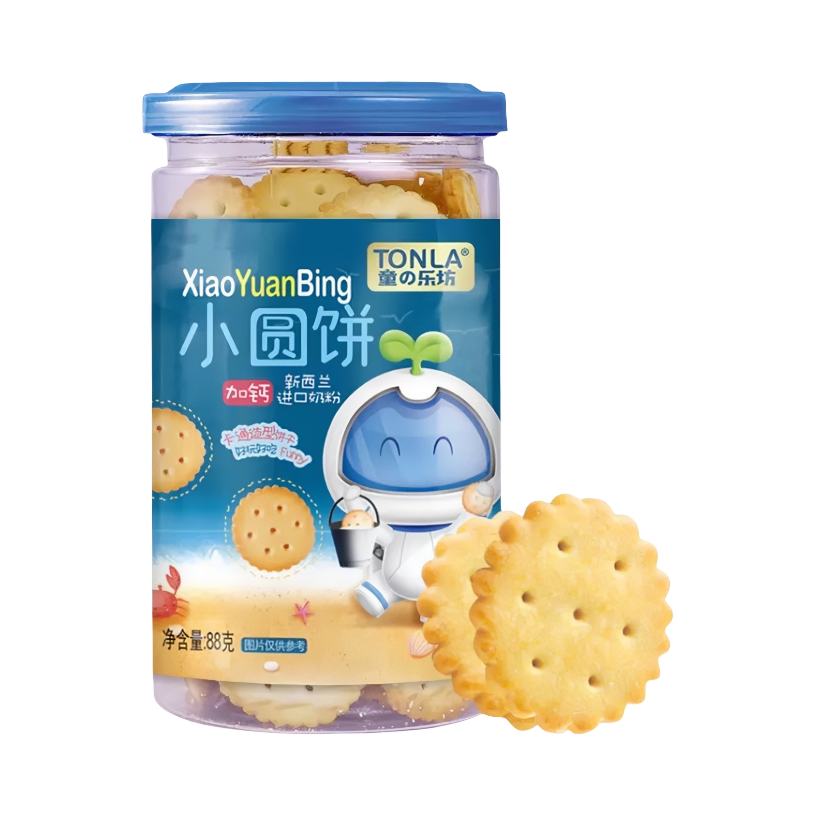 推荐商品：童の乐坊/TONLA 儿童磨牙饼干飞机骨头蘑菇动物饼干