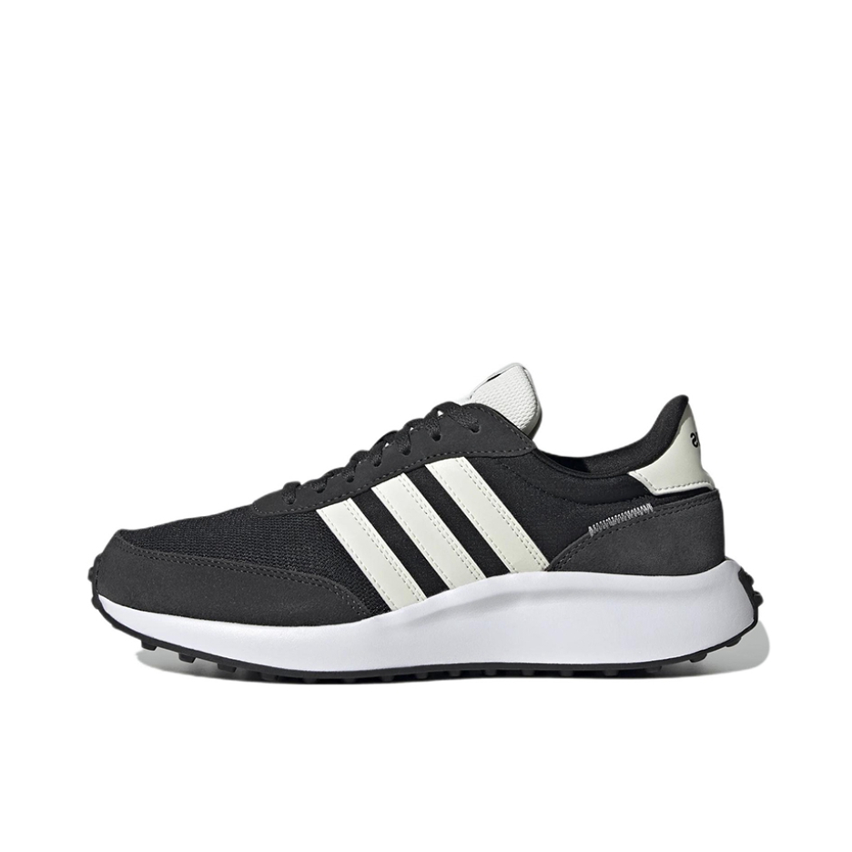 推荐商品：adidas Run 70s 运动休闲鞋 防滑耐磨轻便透气舒适复古 黑色/汉玉白