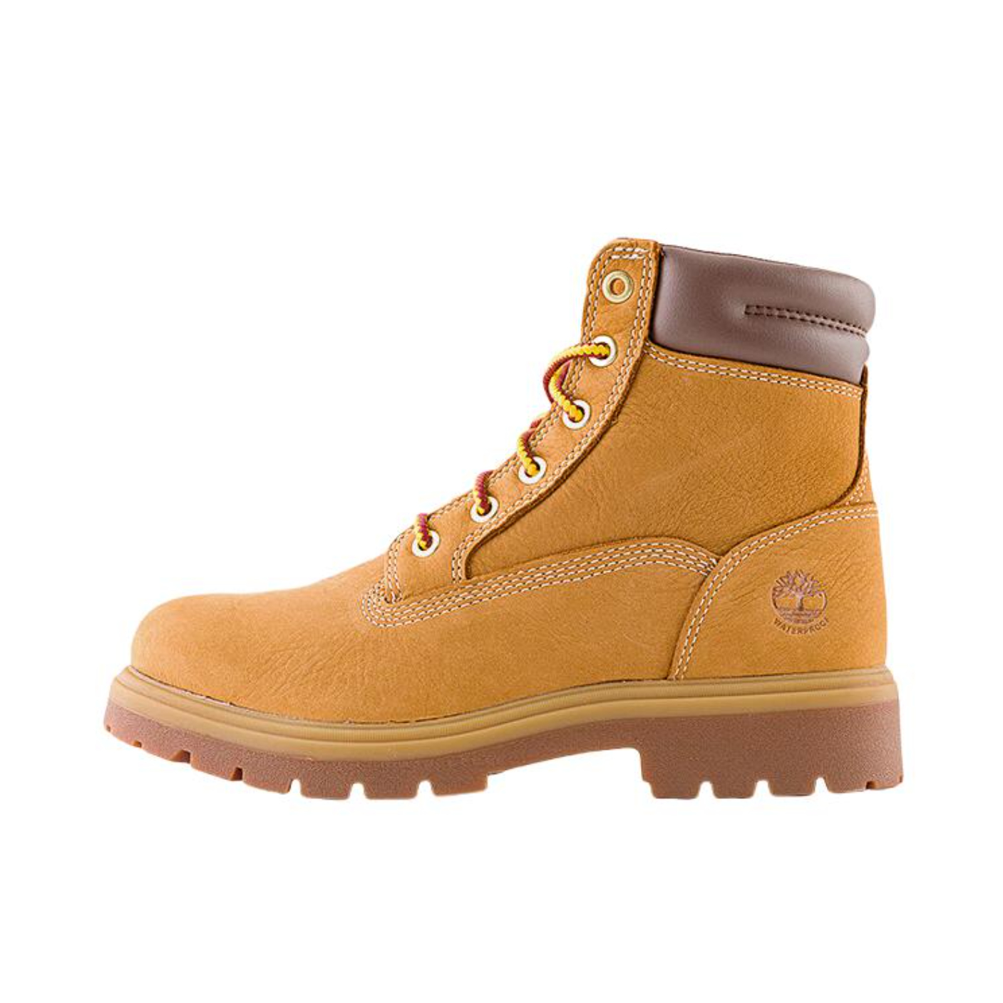 推荐商品：Timberland/添柏岚 马丁靴 防水时尚舒适潮流头层牛皮短筒增高防滑 女款/小麦色