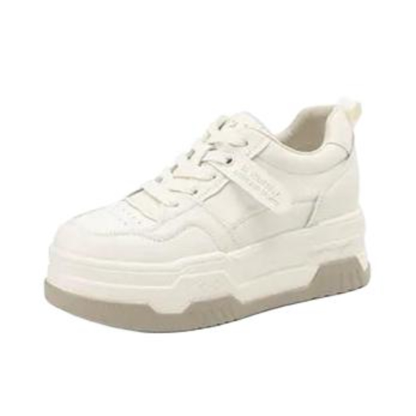 推荐商品：卓诗尼 厚底 松糕 运动休闲鞋 402A25871 女性/米色/杏色