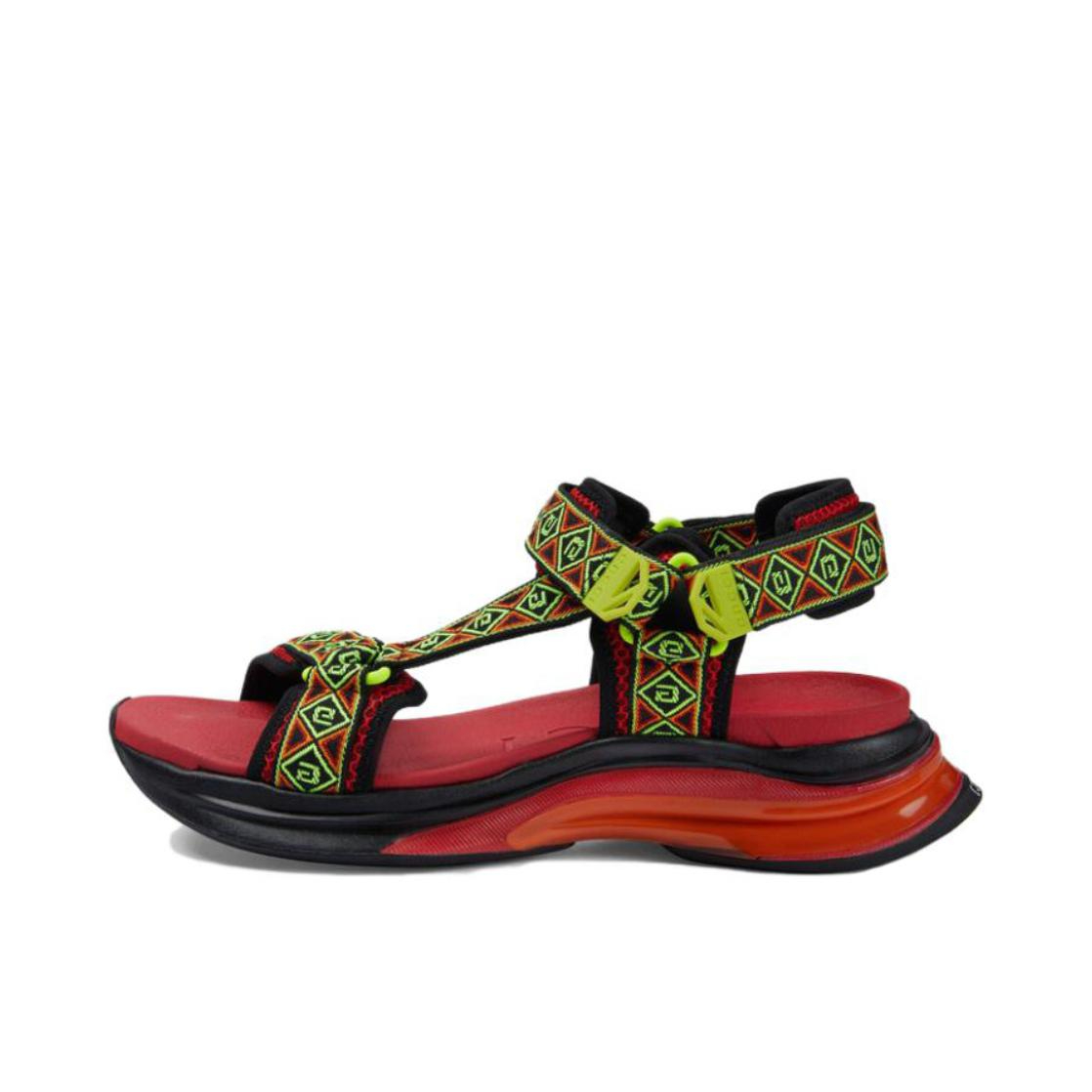 推荐商品：GUCCI Run 百搭 凉鞋 746299FAB0J 红色