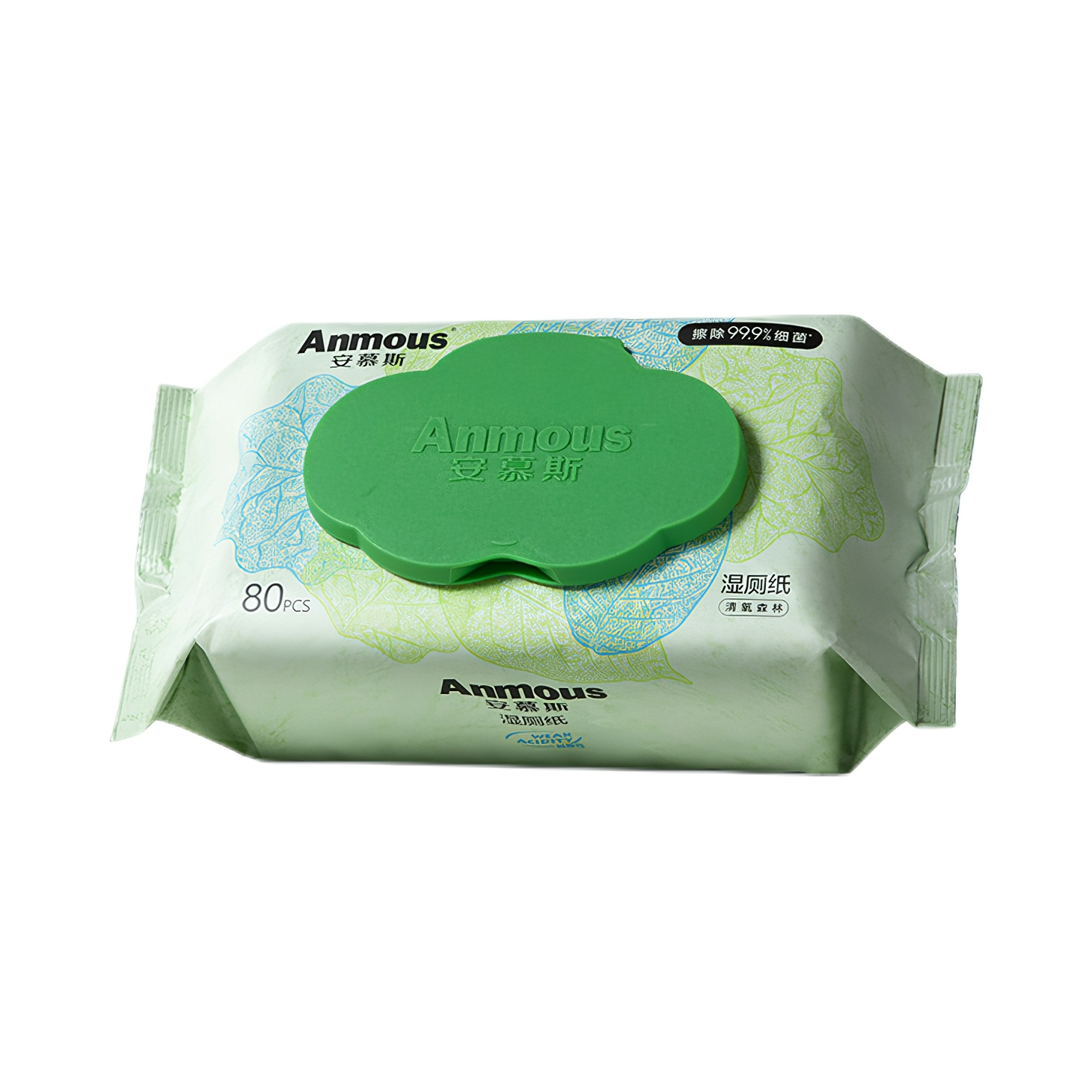推荐商品：Anmous/安慕斯 儿童卫生湿厕纸家庭实惠装洁厕湿巾可降解擦屁屁清洁屁屁可冲散擦屁股私处抽取式木浆独立清氧加厚杀菌带盖