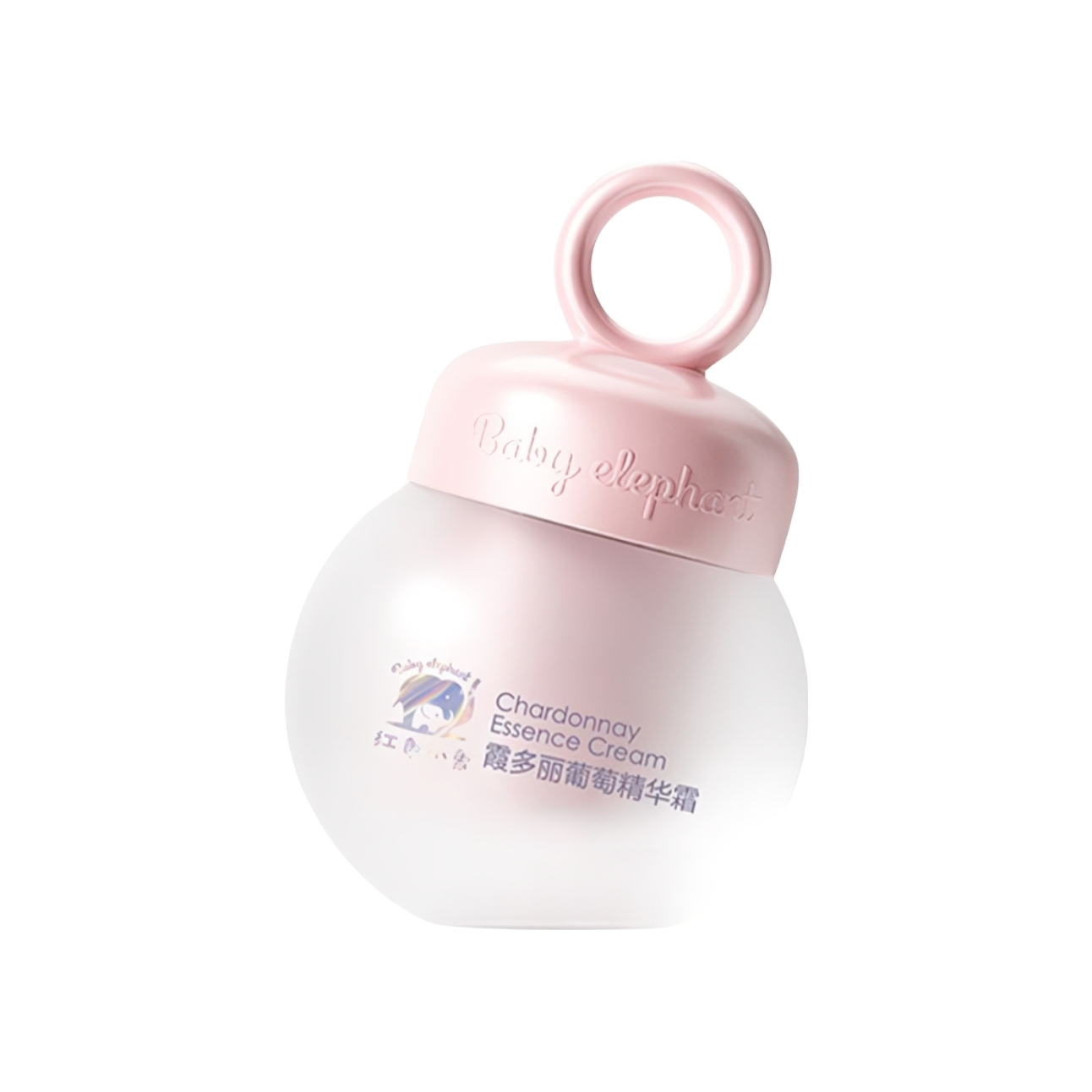红色小象/Baby elephant 霞多丽儿童面霜冰沙霜宝宝润肤乳晒后舒红不黏腻补水清凉冰雪葡萄渗透雪泥质地 50ml