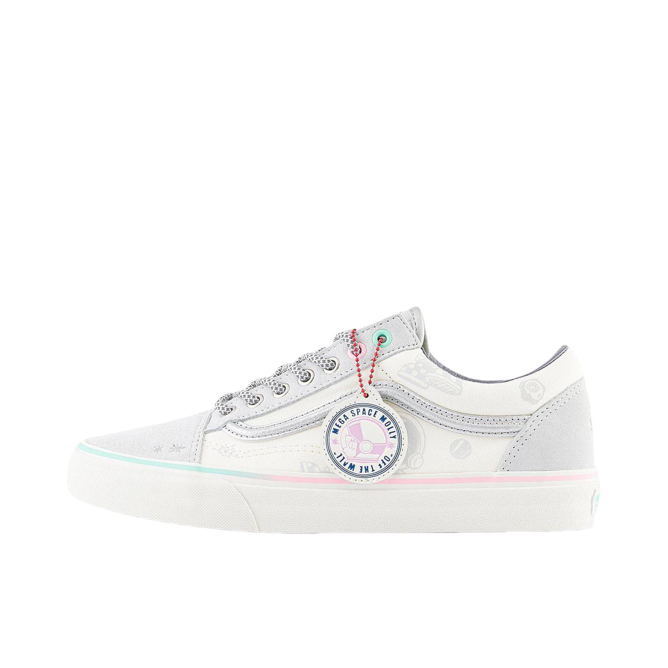 推荐商品：Vans/范斯 Old Skool 滑板鞋 板鞋 轻便防滑复古舒适经典 SPACE MOLLY联名/米白色