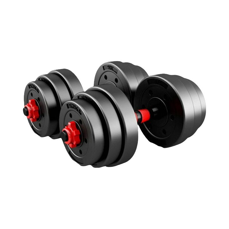 推荐商品：森克斯 健身 练臂肌 铁亚 实心 家用 可调重量 哑铃 20-30