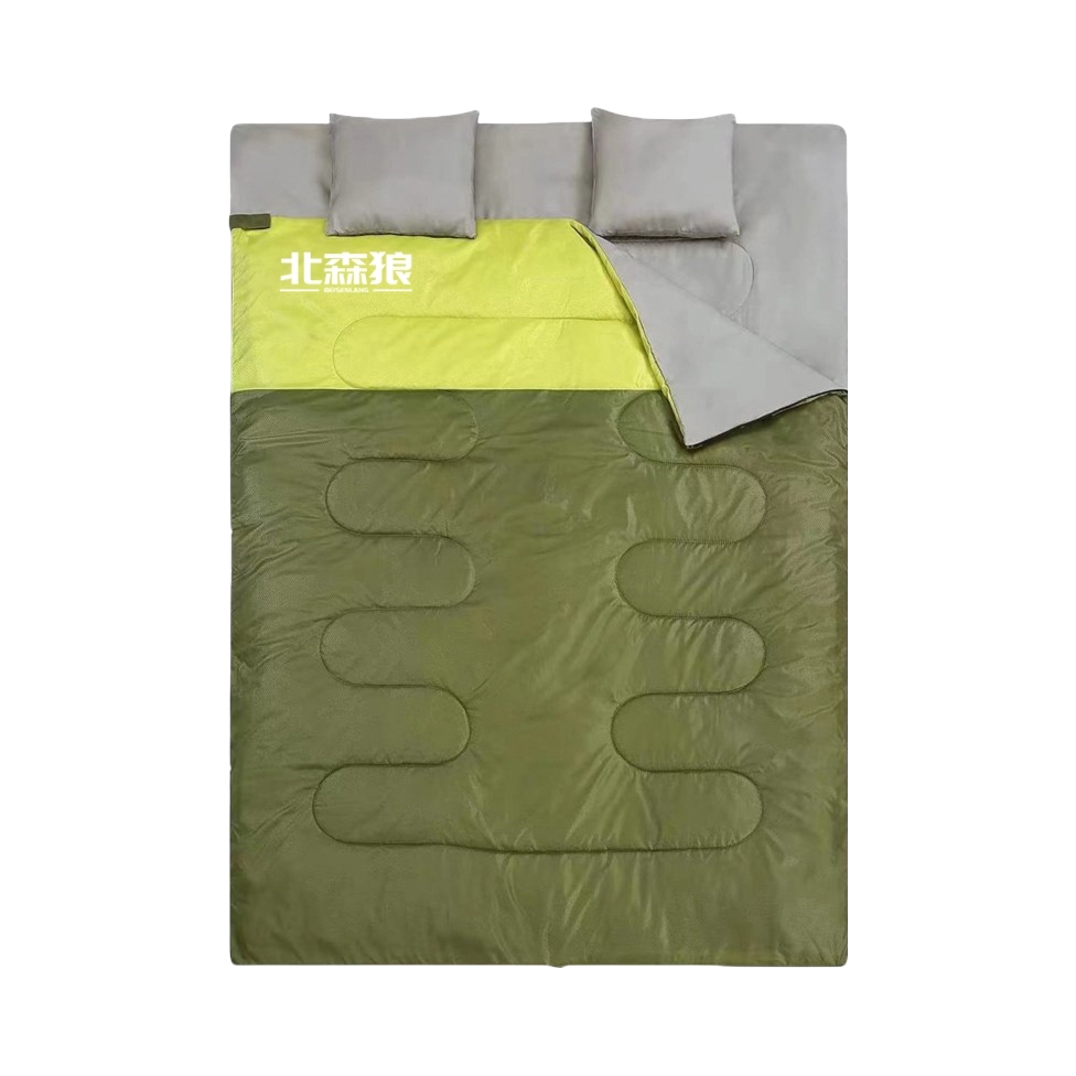 推荐商品：北森狼  加厚 防寒  户外 露营 睡袋 