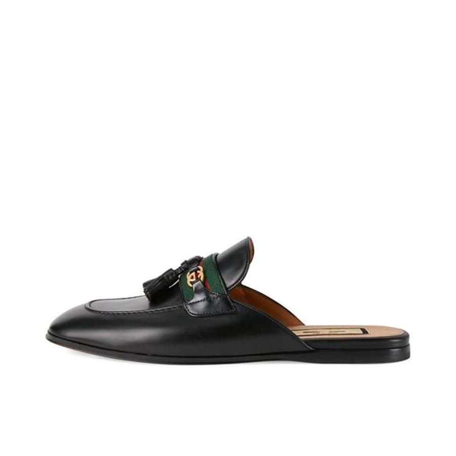 Gucci 古驰 互扣式流苏拖鞋 659628