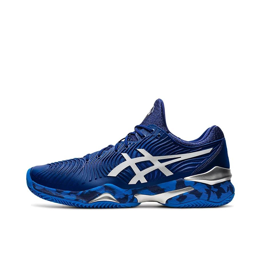 推荐商品：Asics/亚瑟士 Court FF Novak 防滑耐磨 舒适透气 运动 网球鞋 蓝色/白色