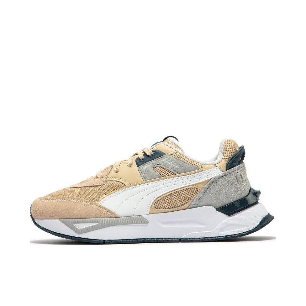 推荐商品：Puma/彪马 Mirage Sport Remix 潮流户外 舒适百搭 轻便 网面透气 防滑耐磨 复古 运动 跑鞋 燕麦色/白色
