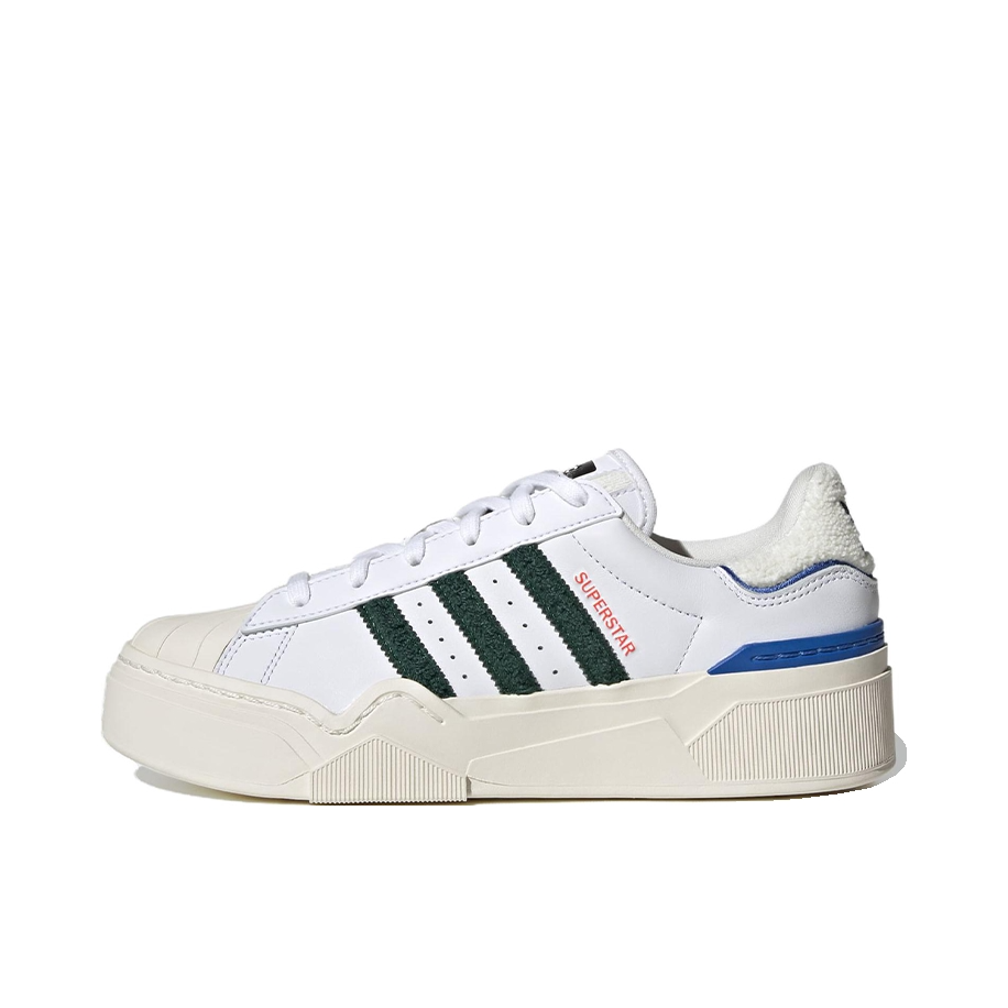 推荐商品：adidas originals Superstar Bonega 2B 防滑耐磨 轻便 运动休闲鞋 白色/黑色/蓝色