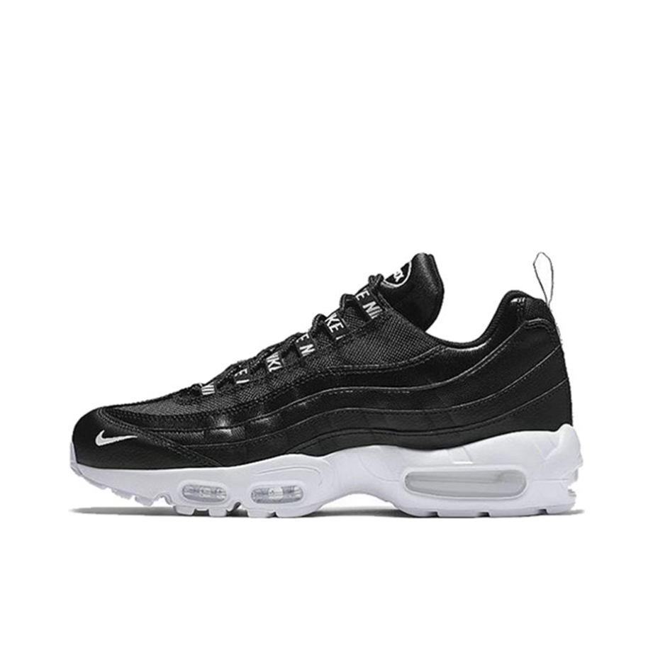 推荐商品：Nike Air Max 95 跑鞋 潮流时尚复古百搭防滑耐磨舒适透气防水气垫织物支撑低帮缓震贴合耐用圆头 Black 黑白渐变/串标